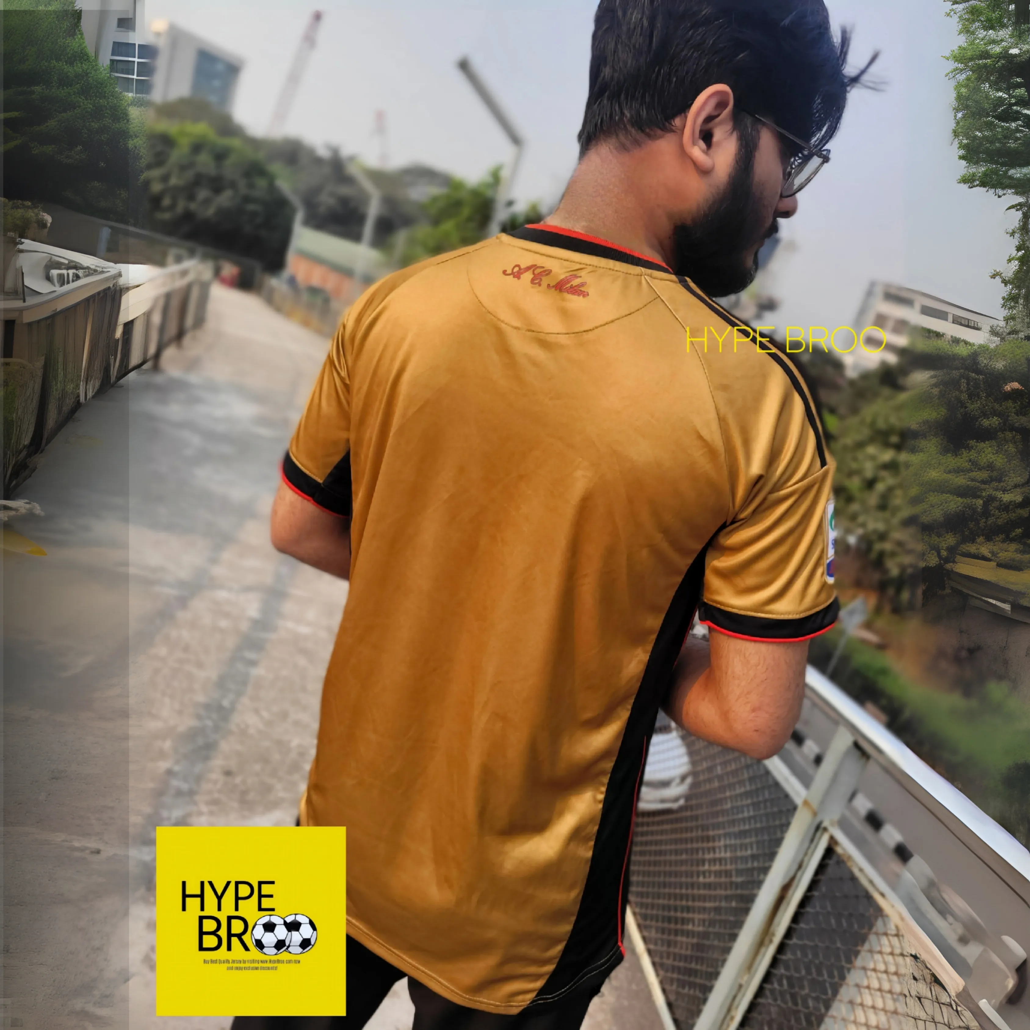 AC Milan 2013/14 Third Kit Retro Back View