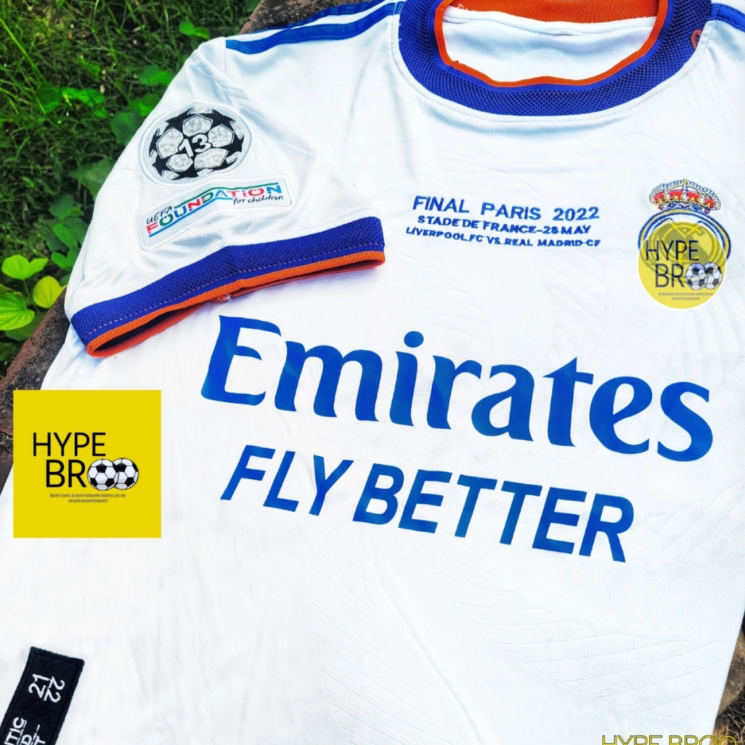 Real Madrid Home Kit 2021/22 – Retro Premium | Hypebroo - Image 3