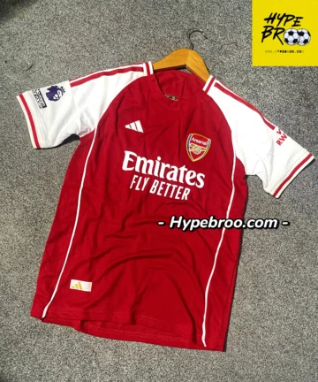 Arsenal Home Kit 2025/26 – Buy Premium Football Jersey in Bangladesh | Hypebroo