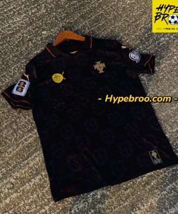Portugal Black Panther Kit 2026 – Premium Football Jersey (Half & Full Sleeve) | Hypebroo